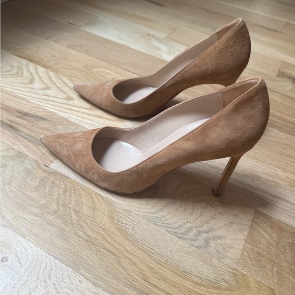 MANOLO BLAHNIK BROWN SUEDE PUMPS size 38.5 - Picture 2 of 6